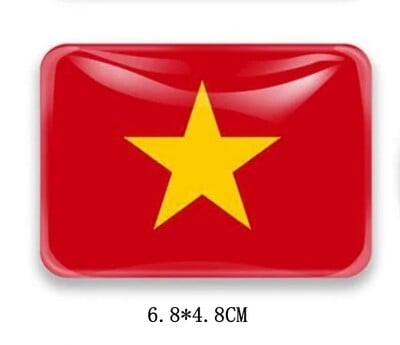 Hanoi Champa pagoda, Danang Bana-hegy, Vietnam 3D hűtőmágnesek turisztikai ajándéktárgyak hűtőszekrény mágneses matricák ajándék