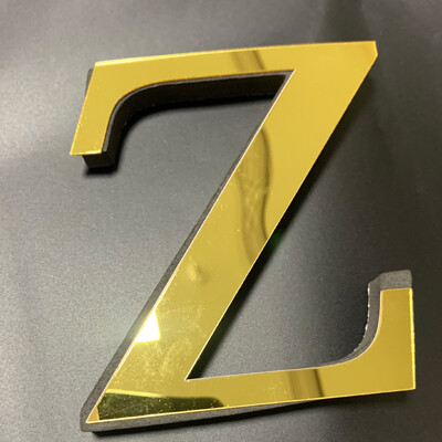 Χρυσά αγγλικά γράμματα καθρέφτης τρισδιάστατο αυτοκόλλητο τοίχου Διακόσμηση σπιτιού Φεστιβάλ Γάμου Διακόσμηση Ακρυλική Τοιχογραφία Peel & Stick Ταπετσαρία