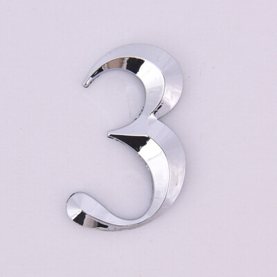 Самозалепваща табела с номер на врата Номер на къща Цифра Стикер за офис на апартамент