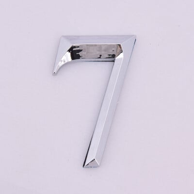 Самозалепваща табела с номер на врата Номер на къща Цифра Стикер за офис на апартамент