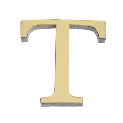 10CM 26 litere englezești aurii alfabet de perete oglindă decorativă 3D litere acrilice decorare murală decorare a casei scrisoare