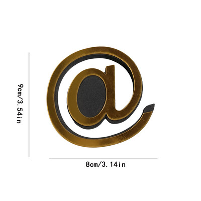 10CM 26 litere englezești aurii alfabet de perete oglindă decorativă 3D litere acrilice decorare murală decorare a casei scrisoare