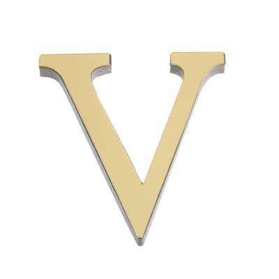 10CM 26 litere englezești aurii alfabet de perete oglindă decorativă 3D litere acrilice decorare murală decorare a casei scrisoare