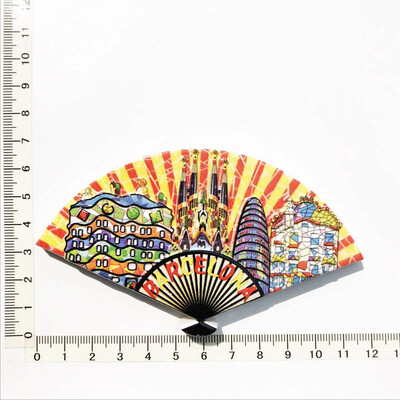 Spanyolország Utazás Ajándéktárgyak Barcelona hűtőmágnesek Sagrada Família Hűtőmatricák Otthoni dekoráció Esküvői Ajándékok Fényképes falmatricák