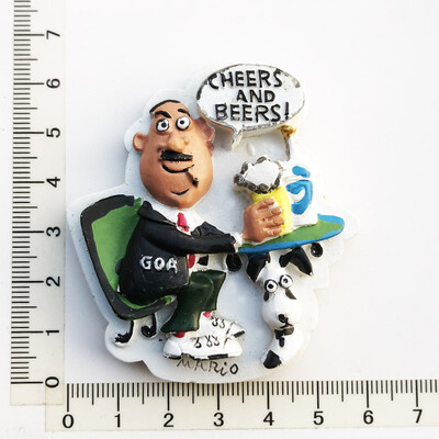 India Goa Utazás Ajándéktárgyak Hűtőmágnesek Otthoni dekoráció Esküvői Születésnapi Ajándékok Fénykép Mágneses fali matricák