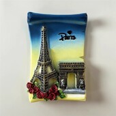 France Basilique du Sacré Coeur Магнити за хладилник Paris Saumur Пътуващи сувенири Табло за съобщения Магнитни стикери Сватбени подаръци