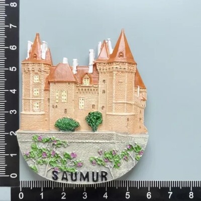 France Basilique du Sacré Coeur Магнити за хладилник Paris Saumur Пътуващи сувенири Табло за съобщения Магнитни стикери Сватбени подаръци