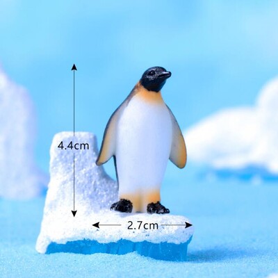 1 ks/3 ks realistické figúrky tučniakov, roztomilý model oceánskych zvierat, figúrky polárnych zvierat na veľkonočnú tortu, vianočný darček k narodeninám