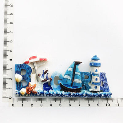 Хладилници Магнити Европейски Италия Творчески сувенири Декорация Магнитен Испания Стикер с магнит за хладилник Декорация на дома