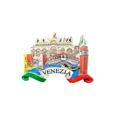 Autocolant pentru frigider din rășină Washington SUA Germania Castelul Neuschwanstein Franța Italia Gugu Bell Autocolant magnetic pentru frigider