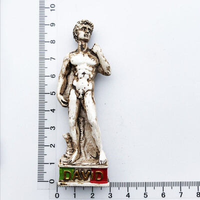 Európa Olaszország Dávid 3D hűtőmágnesek turisztikai emléktárgyak hűtőszekrény mágneses matrica gyűjtemény kézműves ajándék