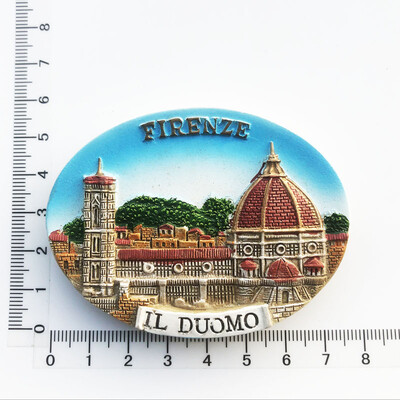 Italija skonis 3D šaldytuvo magnetai šaldytuvas magnetas turistiniai suvenyrai dekoravimo dirbiniai rankdarbiai dovanos