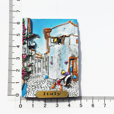 Italija skonis 3D šaldytuvo magnetai šaldytuvas magnetas turistiniai suvenyrai dekoravimo dirbiniai rankdarbiai dovanos