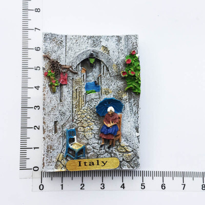 Italija skonis 3D šaldytuvo magnetai šaldytuvas magnetas turistiniai suvenyrai dekoravimo dirbiniai rankdarbiai dovanos