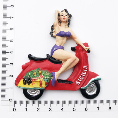 Italija skonis 3D šaldytuvo magnetai šaldytuvas magnetas turistiniai suvenyrai dekoravimo dirbiniai rankdarbiai dovanos