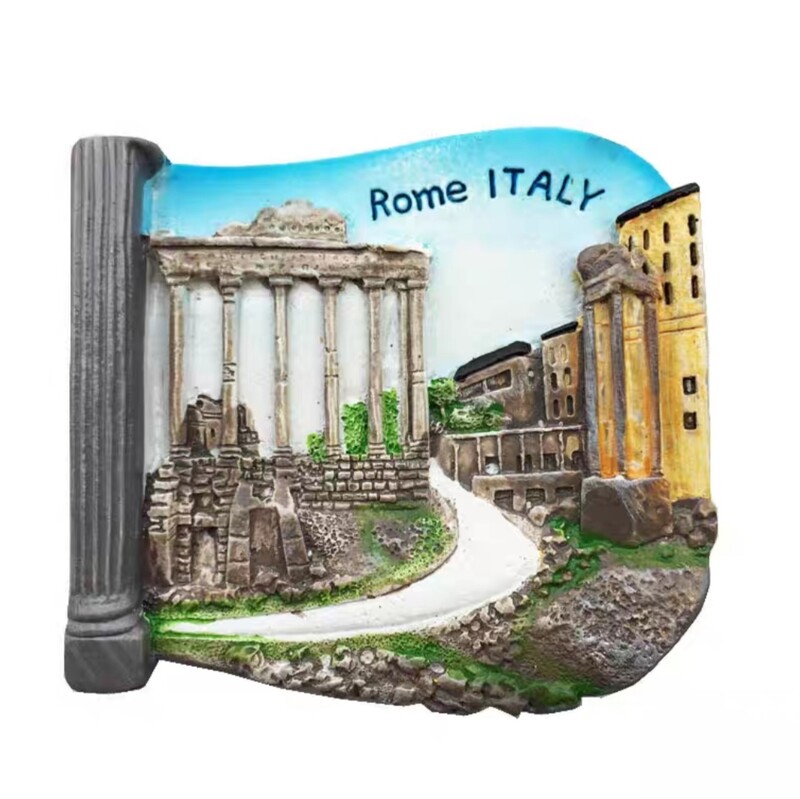 Italija skonis 3D šaldytuvo magnetai šaldytuvas magnetas turistiniai suvenyrai dekoravimo dirbiniai rankdarbiai dovanos