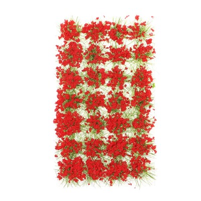 Miniatűr virágfürt statikus fűcsomók Mikro tájjelenet Modell Homokasztal elrendezés Kerti Wargame anyagok Kiegészítők