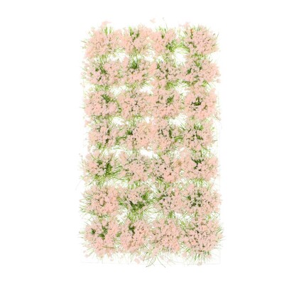 Miniatűr virágfürt statikus fűcsomók Mikro tájjelenet Modell Homokasztal elrendezés Kerti Wargame anyagok Kiegészítők