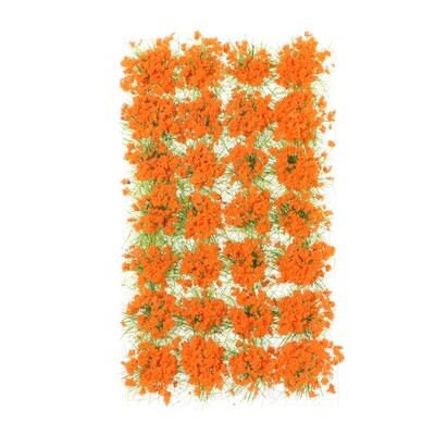 Miniatűr virágfürt statikus fűcsomók Mikro tájjelenet Modell Homokasztal elrendezés Kerti Wargame anyagok Kiegészítők