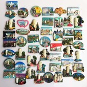 Španielske 3D magnety na chladničku s príchuťou Španielska, magnetické turistické suveníry, dekoračné predmety, remeselné darčeky