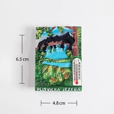 Ευρώπη Κροατία Ψυγείο Μαγνήτης Τουριστικά αναμνηστικά Ψυγείο Μαγνητικά αυτοκόλλητα Ταξιδιωτική συλλογή Δώρο