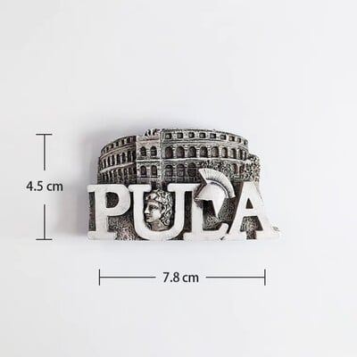 Ευρώπη Κροατία Ψυγείο Μαγνήτης Τουριστικά αναμνηστικά Ψυγείο Μαγνητικά αυτοκόλλητα Ταξιδιωτική συλλογή Δώρο