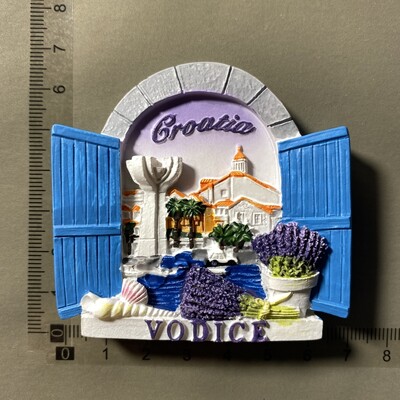 Ευρώπη Κροατία Ψυγείο Μαγνήτης Τουριστικά αναμνηστικά Ψυγείο Μαγνητικά αυτοκόλλητα Ταξιδιωτική συλλογή Δώρο