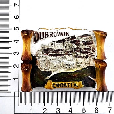 Ευρώπη Κροατία Ψυγείο Μαγνήτης Τουριστικά αναμνηστικά Ψυγείο Μαγνητικά αυτοκόλλητα Ταξιδιωτική συλλογή Δώρο