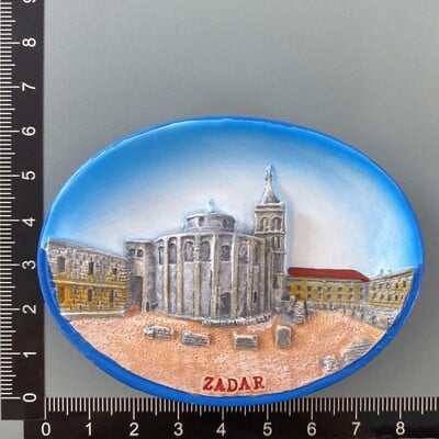 Ευρώπη Κροατία Ψυγείο Μαγνήτης Τουριστικά αναμνηστικά Ψυγείο Μαγνητικά αυτοκόλλητα Ταξιδιωτική συλλογή Δώρο