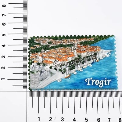 Ευρώπη Κροατία Ψυγείο Μαγνήτης Τουριστικά αναμνηστικά Ψυγείο Μαγνητικά αυτοκόλλητα Ταξιδιωτική συλλογή Δώρο