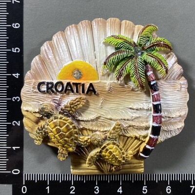 Ευρώπη Κροατία Ψυγείο Μαγνήτης Τουριστικά αναμνηστικά Ψυγείο Μαγνητικά αυτοκόλλητα Ταξιδιωτική συλλογή Δώρο