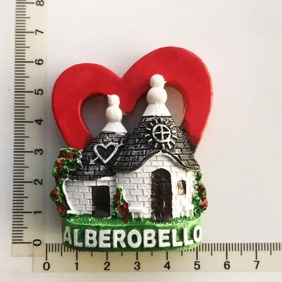 Taliansko Magnety na chladničku Vieste Matera Bari Tropea Peschici Alberobello Suveníry na cestách Darčeky Nálepky na chladničku