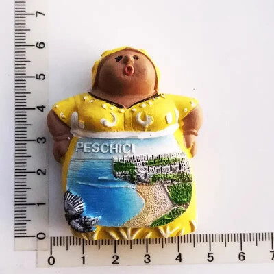 Taliansko Magnety na chladničku Vieste Matera Bari Tropea Peschici Alberobello Suveníry na cestách Darčeky Nálepky na chladničku