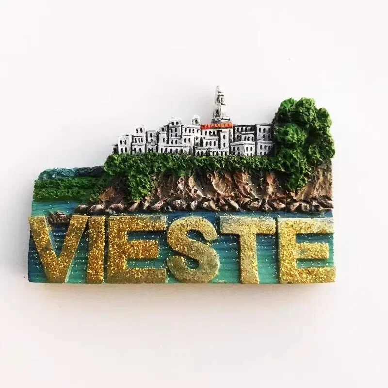 Taliansko Magnety na chladničku Vieste Matera Bari Tropea Peschici Alberobello Suveníry na cestách Darčeky Nálepky na chladničku