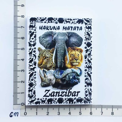 Magneți pentru frigider Tanzania Suveniruri de călătorie din Zanzibar Autocolante pentru frigider pentru nuntă Cadouri de Crăciun Fotocolante de perete