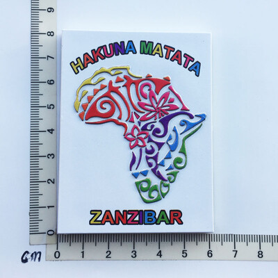 Magneți pentru frigider Tanzania Suveniruri de călătorie din Zanzibar Autocolante pentru frigider pentru nuntă Cadouri de Crăciun Fotocolante de perete