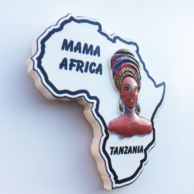 Magneți pentru frigider Tanzania Suveniruri de călătorie din Zanzibar Autocolante pentru frigider pentru nuntă Cadouri de Crăciun Fotocolante de perete