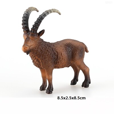 Simulácia zvierat Ovca Koza Koza Kognitívny Model Plastové Remeselné Miniatúry Školský Vyučovací Nástroj Domáca Dekorácia Hračka Darček A855