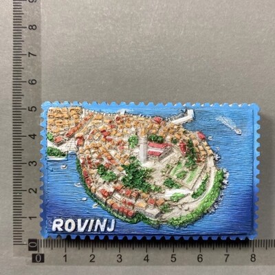 Magnety na chladničku Chorvátsko Rabac Rovinj Cestovné suveníry Magnetické nálepky na chladničku Dekorácie do domácnosti Svadobné darčeky Fotonálepky na stenu