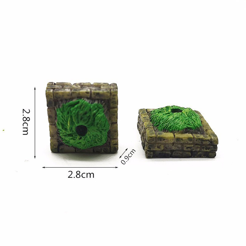 5 bucăți de bază de copac artizanat altar de copac decor acasă micro peisaj zână ornament de grădină figurină miniaturală