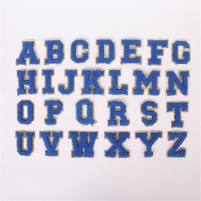 26 de patch-uri cu litere pentru îmbrăcăminte, alfabet roz, prosop, broderie, aplicații de călcat, haine pentru femei, insigne cu nume de bricolaj