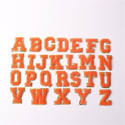 26 de patch-uri cu litere pentru îmbrăcăminte, alfabet roz, prosop, broderie, aplicații de călcat, haine pentru femei, insigne cu nume de bricolaj