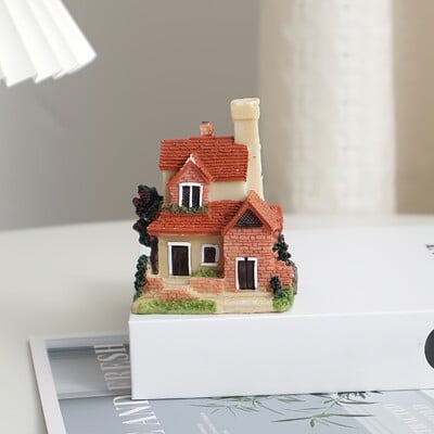 1buc-Rășină Miniaturi Figurine Decorare Grădină Zâne Grădină Rășină Artizanat Casă Micro Peisaj Ornamente pentru Casă în Miniatura