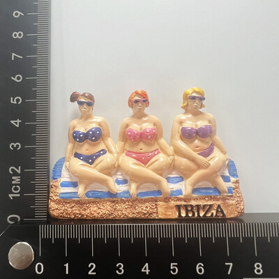 Eiropa Spānija 3D ledusskapja magnēts, tūristu suvenīru uzlīmes, mājas un virtuves dekorēšana, ledusskapja magnēta vēstules uzlīme