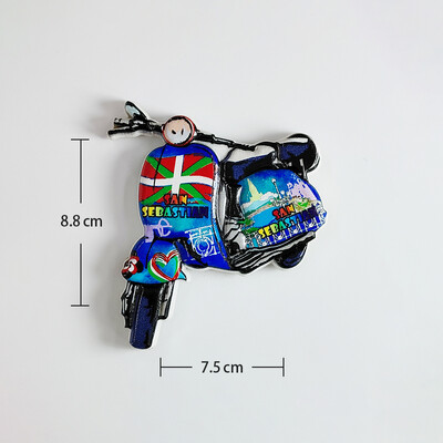 Eiropa Spānija 3D ledusskapja magnēts, tūristu suvenīru uzlīmes, mājas un virtuves dekorēšana, ledusskapja magnēta vēstules uzlīme