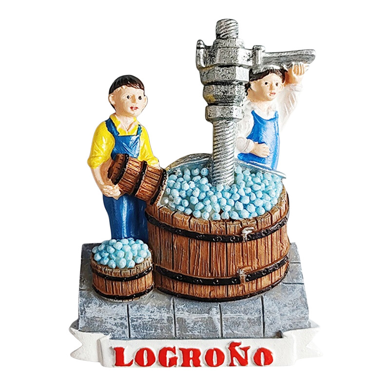 Eiropa Spānija 3D ledusskapja magnēts, tūristu suvenīru uzlīmes, mājas un virtuves dekorēšana, ledusskapja magnēta vēstules uzlīme