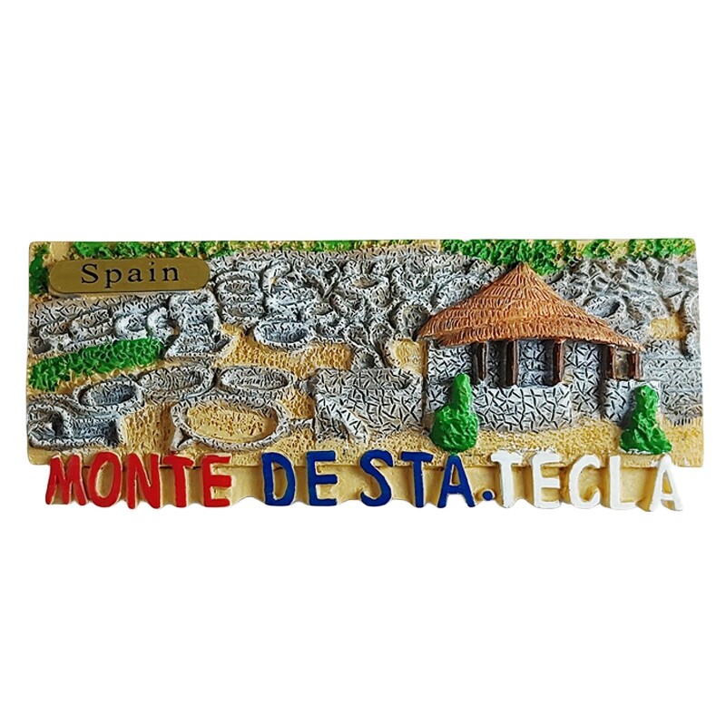 Eiropa Spānija 3D ledusskapja magnēts, tūristu suvenīru uzlīmes, mājas un virtuves dekorēšana, ledusskapja magnēta vēstules uzlīme
