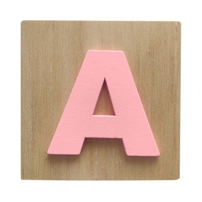 Alphabet Craft Chic lengvas abėcėlės blokelis, mažas 26 angliškos abėcėlės medžio kaladėlės kūdikių žaislų vestuvių dekoras