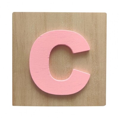 Alphabet Craft Chic lengvas abėcėlės blokelis, mažas 26 angliškos abėcėlės medžio kaladėlės kūdikių žaislų vestuvių dekoras