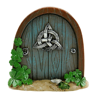 Záhradné dvere škriatkov do rozprávky pre stromčekový domček, miniatúrne rozprávkové drobné domčekové dvere, socha, mini darček pre deti, 3D záhradné dekorácie na stromčekové dvere.